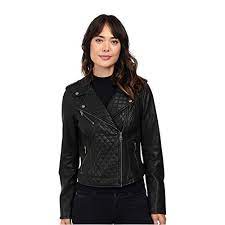 The Bombay Leather Co Black Leather Jacket Women Quilted Https Www Amazon C Leather Jackets Women Cropped Faux Leather Jacket Womens Leather Biker Jacket