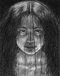 The Stare, Drawing by Bao Pham