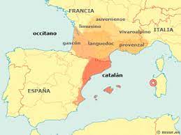 Lengua y dialecto son lo mismo; Catalan Una De Las 9 Ramas Romanicas Occitano En Francia M Sur