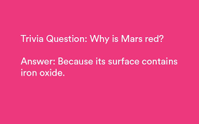 While day dreaming in history class, a question popped into my mind; 80 Unique Science Trivia Questions Answers Hard Easy