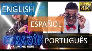 Andar con gatas nuevas repartir el corazón sin tanta pena ahora te digo goodbye muito obrigado pa´ ti ya no hay. Traducao Legendado Maluma Corazon Ft Nego Do Borel English Espanol Portugues Do Brasil Chords Chordify