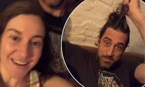 In an april 2020 interview with the new york times, woodley revealed she was no longer dating rugby player ben volavola. Shailene Woodley Teases Fiance Aaron Rodgers About His Really Greasy Hair Daily Mail Online