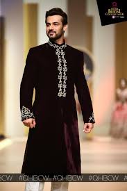 Busana muslim + gamis pinterest. Velvet Sherwani Model Baju Pria Baju Muslim Muslim
