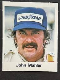 JOHN MAHLER ~ 1979 Avalon Hill USAC Indianapolis 500 Game Card *SET BREAK*  NM