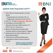 Check spelling or type a new query. Lowongan Kerja Bumn Pt Bank Negara Indonesia Persero Tbk