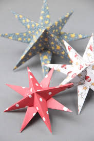 It's a popular tradition to fill up glass jars with these lucky stars. 3d Paper Star Christmas Decorations Gathering Beauty