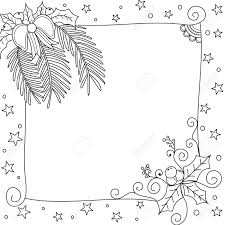 Then put your artwork on display! Coloring Book Page Of Christmas Frame For Adult And Kids Vector Illustration Doodle Style Handdrawn Royalty Free Cliparts Vectors And Stock Illustration Image 100218458