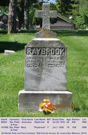 St peter cemetery of kirkwood. Mary Raybrook 1856 1928 Find A Grave Memorial