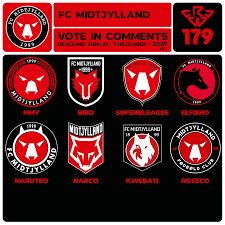 Download the midtjylland logo png png images background image and use it as your wallpaper, poster and banner design. Crcw 179 Voting Fc Midtjylland