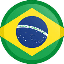 The brazilian flag is green with a large yellow diamong in the middle. Brazil Flag Image Country Flags