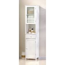 It still reigns as one of the most popular styles, and several manufacturers have brought it into the 21st century with. Lakeside Tall White Bathroom Kitchen Hallway Storage Cabinet W Drawer Shelf