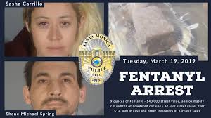 $40K Worth of Fentanyl, $7K in Cocaine Seized From Santa Monica Home; Man  and Woman Arrested