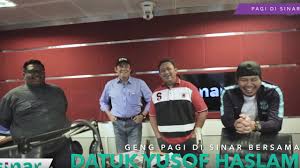 Pagi di sinar akan menyinari pagi anda! Geng Pagi Di Sinar Cuba Audition Untuk Berlakon Filem Arahan Yusuf Haslam Sinar