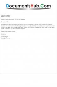 Letter should be limited within single page. Leave Application For Mother S Illness