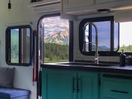 Auto retractable rv door window shade roller 15x26.8 inch, titangear camper entry window blinds, rv curtains roller, easy to install without cutting or drilling, black 4.0 out of 5 stars 1 $33.99 $ 33. Updating Your Rv S Window Treatments Unique Rv Camping With Harvest Hosts