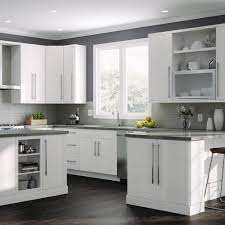 Hampton Bay Designer Series Edgeley Assembled 36x18x12 In Wall Lift Up Door Kitchen Cabinet In Glacier Wlu3618 Edgl The Home Depot In 2021 Tiny Kitchen Design Interior Design Kitchen Kitchen Cabinet Design