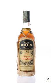 Trianon 1976 Rhum Vieux Martinique One Of The Best Types Of Other Drinks Rum Bottle Good Rum Drinks