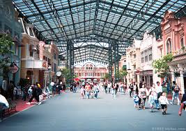 Overview of World Bazaar - Tokyo Disneyland
