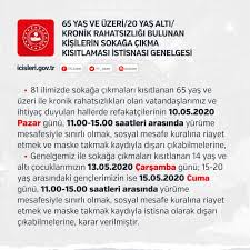 Hayatın her alanına yönelik uyulması gereken kurallar ve önlemler; Tc Icisleri Bakanligi Maske Mesafe Temizlik On Twitter 65 Yas Ve Uzeri 20 Yas Alti Kronik Rahatsizligi Bulunan Kisilerin Sokaga Cikma Kisitlamasi Istisnasi Genelgesi Https T Co R5p2xipsjx Https T Co Utjbzgipkd
