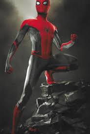 While peter's last two suits. Lots Of Cool Concept Art For Spider Man Far From Home Features Hulkbuster Style Mysterio Suit Alternate Spidey Suits And Illusion Landscapes Geektyrant Spiderman Amazing Spiderman Spiderman Comic