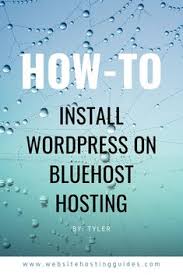 How To Install Wordpress On Bluehost Hosting Bluehost Hosting Bluehost Hosting