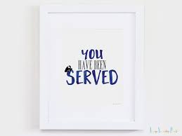 Royal biographer ingrid seward quotes prince andrew as saying of his childhood: You Have Been Served Police Quote Party Printable Food Table Etsy Custom Digital Prints Traditional Photographs Police Quotes