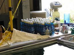 You'll also want to use a wet mop to clean up the overflow. Why Dawn Is The Bird Cleanser Of Choice For Oil Spills Npr