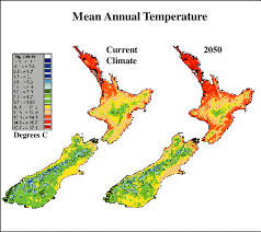A Scenario Of Change In Mean Annual Temperature In New