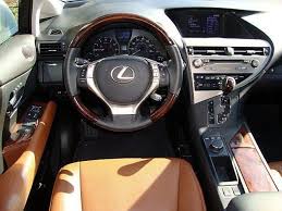 Lexus Rx 350 With Saddle Tan Leather Interior And Starfire