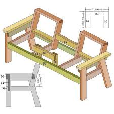 Plans For A Two Seater Bench With Center Table Outdoor Furniture Plans Pallet Furniture Outdoor Diy Patio Furniture