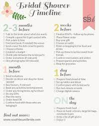How To Plan The Perfect Bridal Shower With Printable Bridal Shower Timeline Bridal Shower Planning Bridal Shower Checklist Wedding Bridal Shower
