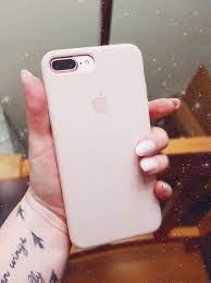 Apple Pink Sand Case Iphone 7 Plus Rose Gold Tech Nails Iphone7plus Iphone8case Apple Phone Case Iphone Phone Cases Iphone