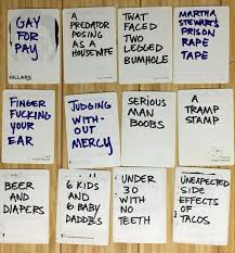 However, it seems that these cards are not the same shape/size as the official cards which you get when you purchase the game. Diy Your Own Cards For Cards Of Humanity Game And Or Hilarious Creative An Cards Against Humanity Game Cards Against Humanity Funny Diy Cards Against Humanity