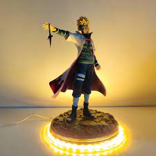 naruto pvc figurine toys namikaze minato led statue naruto shippuden anime namikaze minato collection model toy action figure naruto anime figures minato