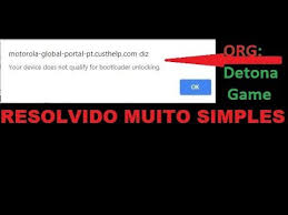 Go to developer settings and unlock bootloader. Your Device Does Not Qualify For Bootloader Unlocking Motorola Bootloader Unlock Code Generator