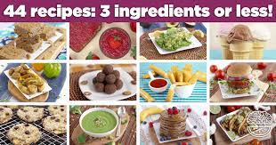 A perennial favorite, banana bread is a great treat that isn't too sweet, making it perfect for everything from breakfast to snacking to dessert. Easy Healthy Recipes With 3 Ingredients Or Less Mind Over Munch