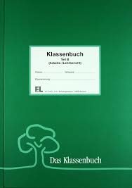 Es enthält auch listen für projektaufgaben, meilensteine und risiken. Klassenbuch Stundenweise Allgemein Teil B Gebunden F L Schulorganisation
