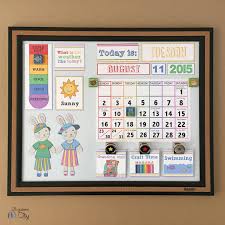 Diy Children S Calendar By Crafting Cheerfully Toddler Calendar Kids Calendar Preschool Calendar