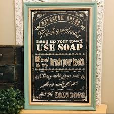 Dealing with wall decoration can be very interesting and fun. Hobby Lobby Wall Decor New With Tags Hobby Lobby Bathroom Wall Decor Poshmark