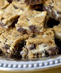 This Recipe Is Called Cookies In A Cloud It Is The One My Friends Always Request Me To Make Layer A 9x Cheesecake Bar Recipes Desserts Chocolate Chip Cookies