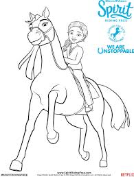 Pru Coloring Page Spirit Riding Free In 2020 Horse Coloring Pages Coloring Pages Horse Coloring