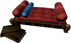 The item is a large chaise lounge. Chaise Lounge The Runescape Wiki