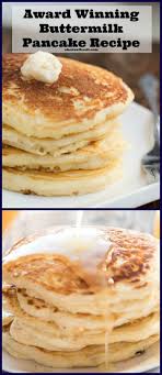Melt In Your Mouth Buttermilk Pancakes Video Oh Sweet Basil Recipe Buttermilk Recipes Pancake Recipe Buttermilk Breakfast