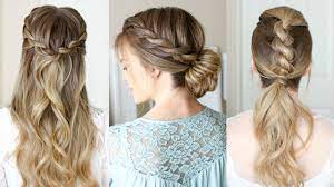 Braided hairstyles for white women. 3 Easy Rope Braid Hairstyles Missy Sue Youtube
