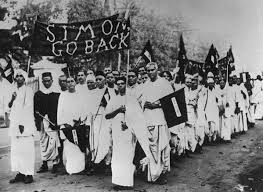 Indian History Pics on Twitter: ""Simon Go Back" , protests ...