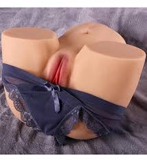 Premium Ass Masturbator Olga - Realistik Anal Vajinal 2 in 1 Titreşimli  Suni Kalça Vajina