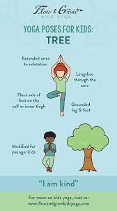 A kids yoga class never goes 100% according to plan. Yoga Poses For Kids Tree Pose Kids Yoga Poses Yoga For Kids Yoga Tree Pose