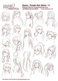 Anime hairstyles drawing at paintingvalley com explore collection. Some Drawing References I Ve Acquired Girl Hair Drawing How To Draw Hair Manga Hair
