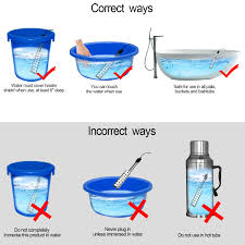 I think you want an immersion heater for your bathtub. 1000 Watts Immersion Bucket Water Heater With Thermostat And Electric Immersion Heating Element Kingwork Ul Listed Bucket Heater Submersible Water Heater With Auto Shutoff Talkingbread Co Il