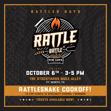 Chef Tim Love-Hosted Rattlesnake-Cooking Competition to Take Over Fort  Worth Stockyards Oct. 6